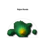 Geometric heat map for  'Rajon Rondo' 