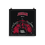 Jordan 96–97 Heat Map 12x12"